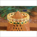 Kerala Style Gold Platted Palakka Bangle M1490 - 2.4 - Bangles