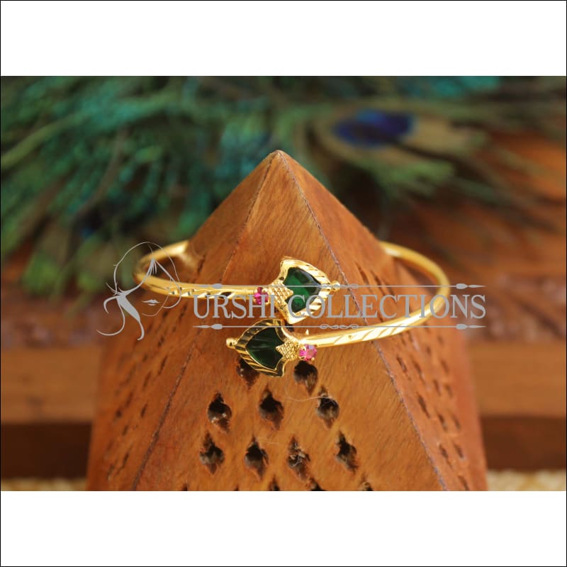 Kerala Style Gold Platted Palakka Kada M1499 - 2.4 - Bracelets