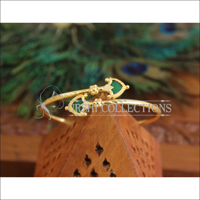 Kerala Style Gold Platted Palakka Kada M1501 - 2.6 - Bracelets
