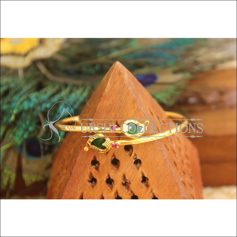 Kerala Style Gold Platted Palakka Kada M1504 - 2.4 - Bracelets