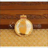Kerala Style Gold Platted Palakka Pendant M1345 - Pendant Set