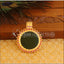 Kerala Style Gold Platted Palakka Pendant M1362
