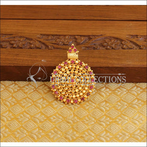 Kerala Style Gold Platted Lakshmi Pendant M1363 - Pendant Set
