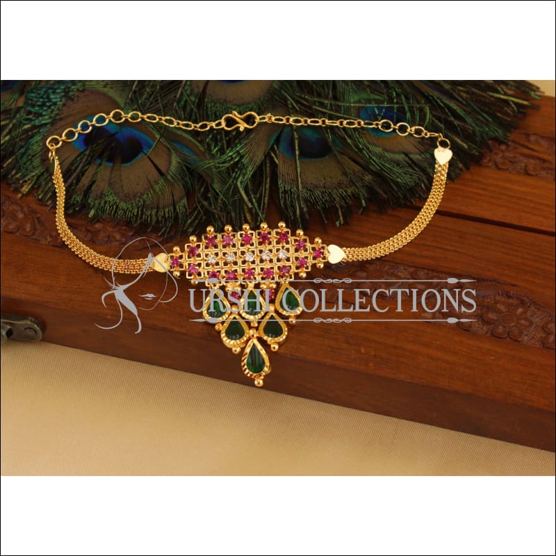 Kerala style palakka choker M940 - Necklace Set
