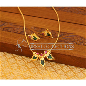 Kerala style palakka necklace M1061 - Necklace Set