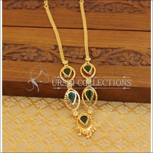 Kerala style palakka necklace M1229 - Necklace Set