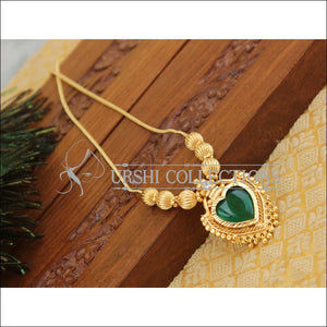 Kerala style palakka necklace M971 - Necklace Set