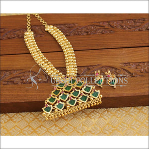 Kerala style Palakka Necklace set M1245 - Necklace Set