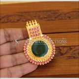 Kerala style palakka pendant M1108 - Pendant Set