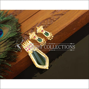 Kerala style palakka pendant M982 - Pendant Set