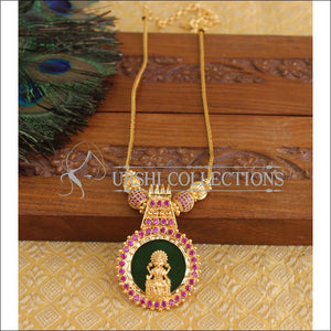 Kerala style palakka Temple Necklace U-28 - Necklace Set