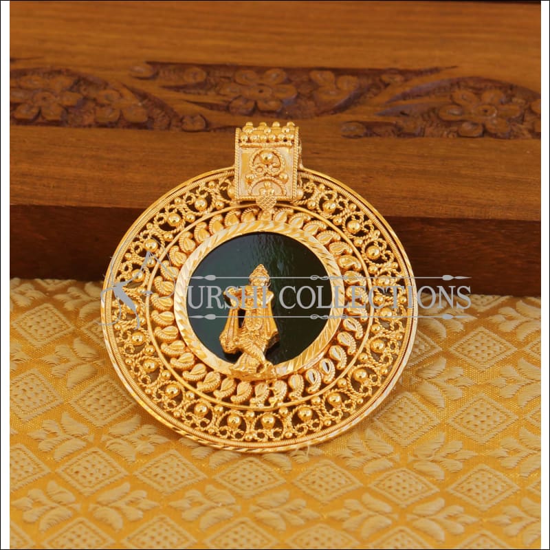 Kerala style palakka temple pendant M1104 - Pendant Set