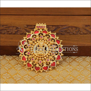 Kerala style Red temple pendant M1087 - Pendant Set