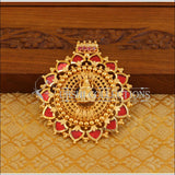 Kerala style Red temple pendant M1088 - Pendant Set