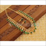 Kerala Style Special Stone Palakka Necklace Set M1373 - Necklace Set