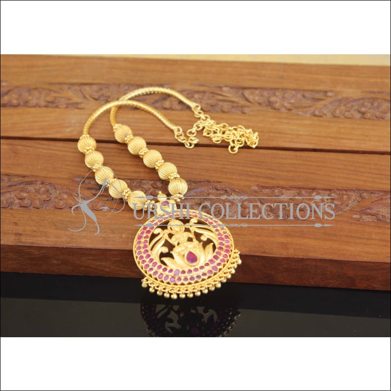 Kerala Style Temple Necklace M2473 - Necklace Set