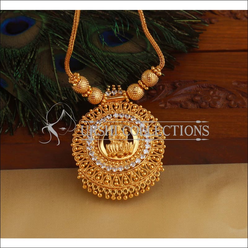 Kerala style temple necklace M955 - Necklace Set