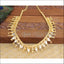 Kerala style white stone Thali kootam necklace U-26