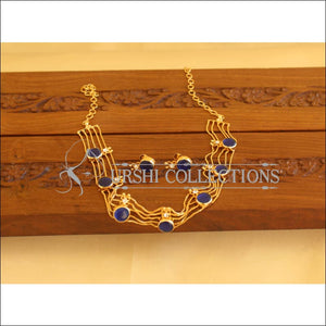 Kerala Tradition Gold Plated Palakka Necklace Set M1868 - Necklace Set