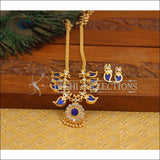 Kerala Traditional Gold Plated 8 Katta Palakka Mango Necklace Set M3032 - Necklace Set