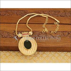 Kerala Traditional gold plated palakka necklace M1080 - Necklace Set
