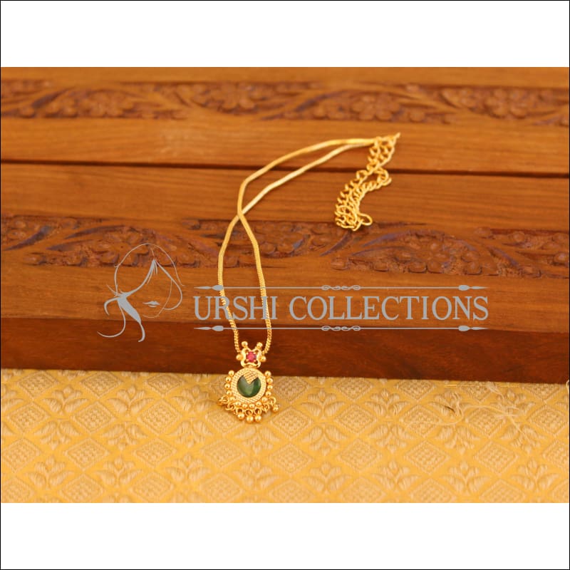 Kerala Traditional Gold Plated Palakka Necklace M2788 - Necklace Set