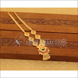 Kerala Traditional Gold Plated Palakka Necklace Set M2773 - Necklace Set