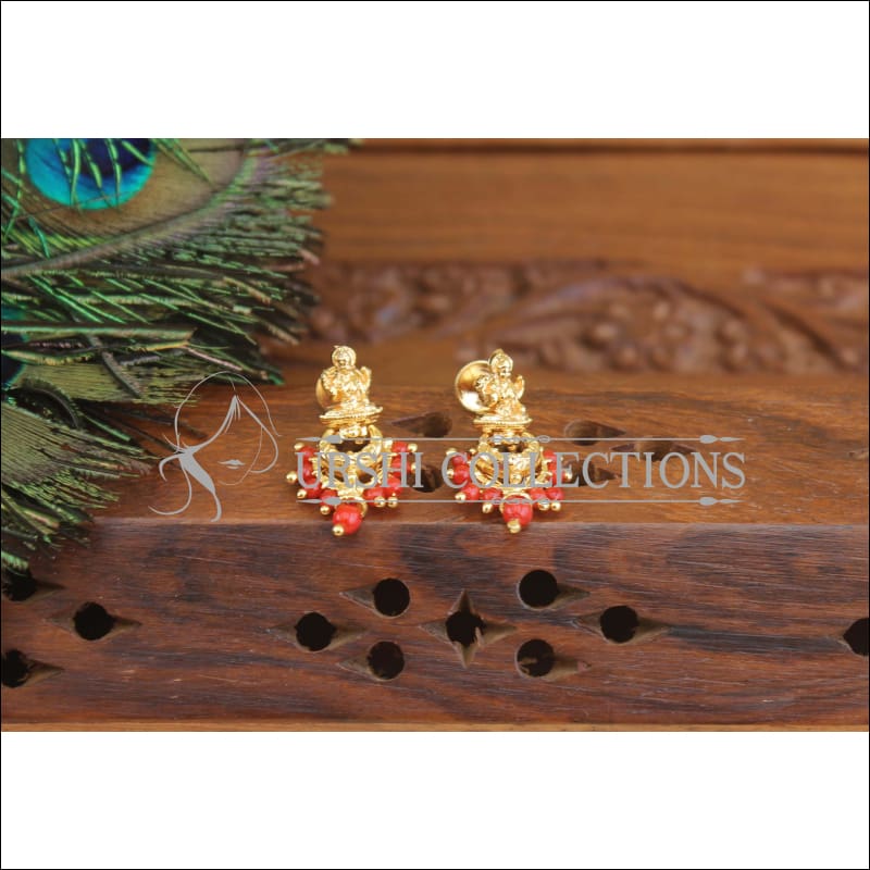 Kerala Traditional Gold Plated Temple Earrings M3048 - EARRINGS