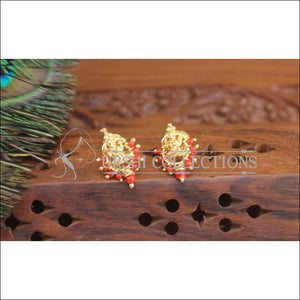 Kerala Traditional Gold Plated Temple Earrings M3050 - EARRINGS