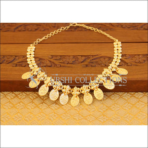 Kerala Traditional gold plated temple necklace M1240 - Necklace Set