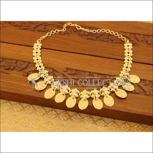Kerala Traditional gold plated temple necklace M1240 - Necklace Set