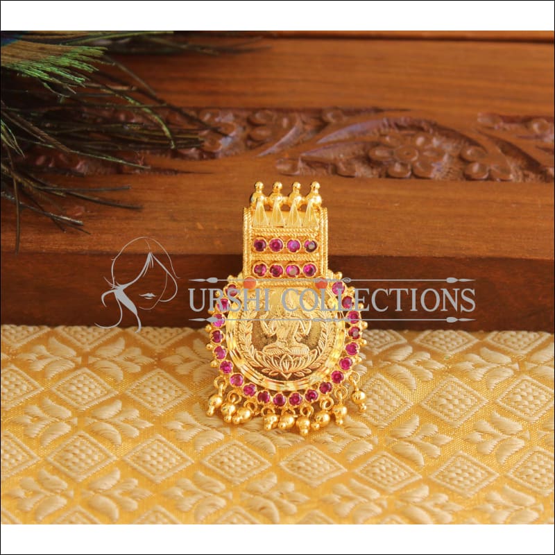 Kerala Traditional Gold Plated Temple pendant M1676 - Pendant Set