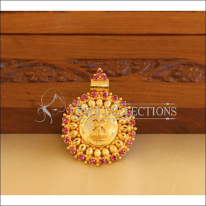 Kerala Traditional Gold Plated Temple Pendant M1862 - Pendant Set