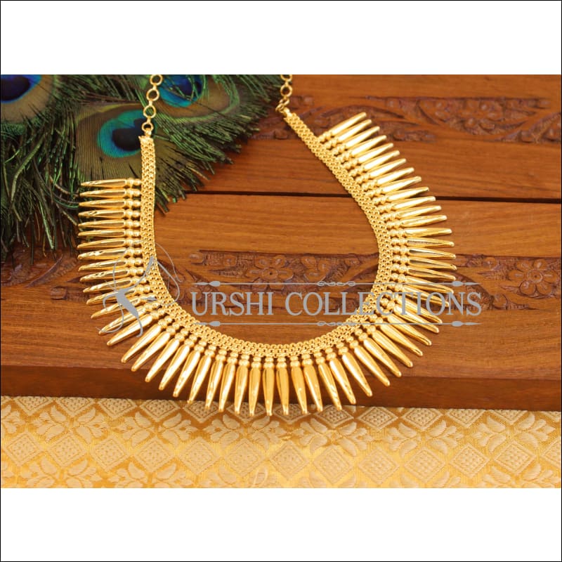 Kerala traditional Mullamottu Necklace M1019 - Necklace Set