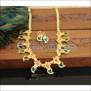Kerala Traditional palakka necklace M1023 - Necklace Set
