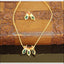 Kerala traditional palakka necklace set M845