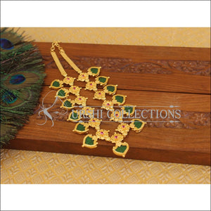 Kerala traditional Palakka necklace U-08 - Necklace Set