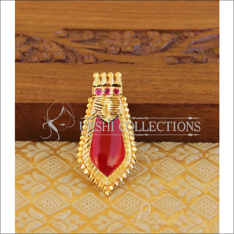 Kerala traditional palakka pendant M1115 - Pendant Set