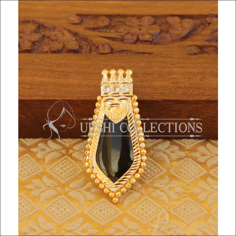 Kerala traditional palakka pendant M1116 - Pendant Set
