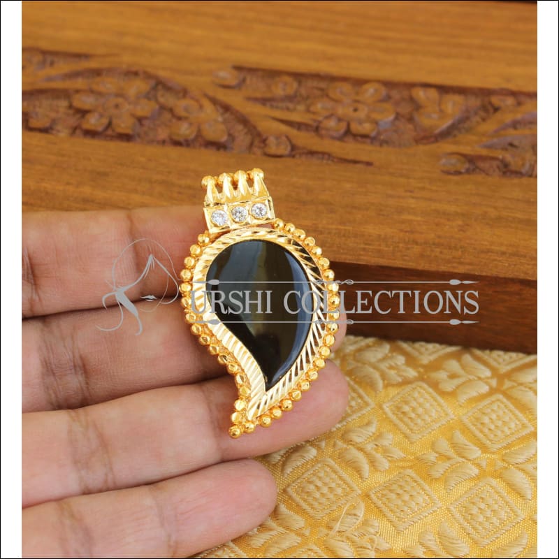 Kerala traditional palakka pendant M1119 - Pendant Set