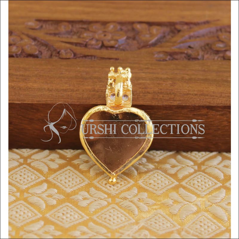 Kerala traditional palakka pendant M1122 - Pendant Set