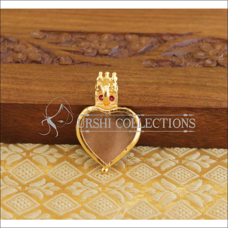 Kerala traditional palakka pendant M1123 - Pendant Set