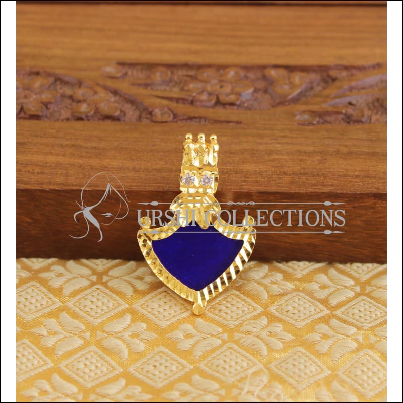 Kerala traditional palakka pendant M1129 - Pendant Set