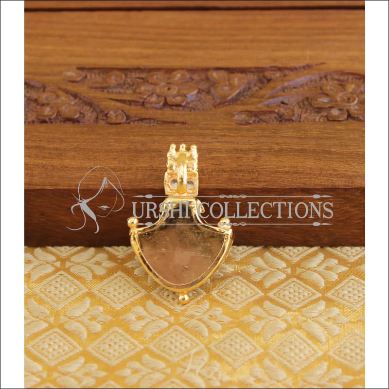 Kerala traditional palakka pendant M1130 - Pendant Set