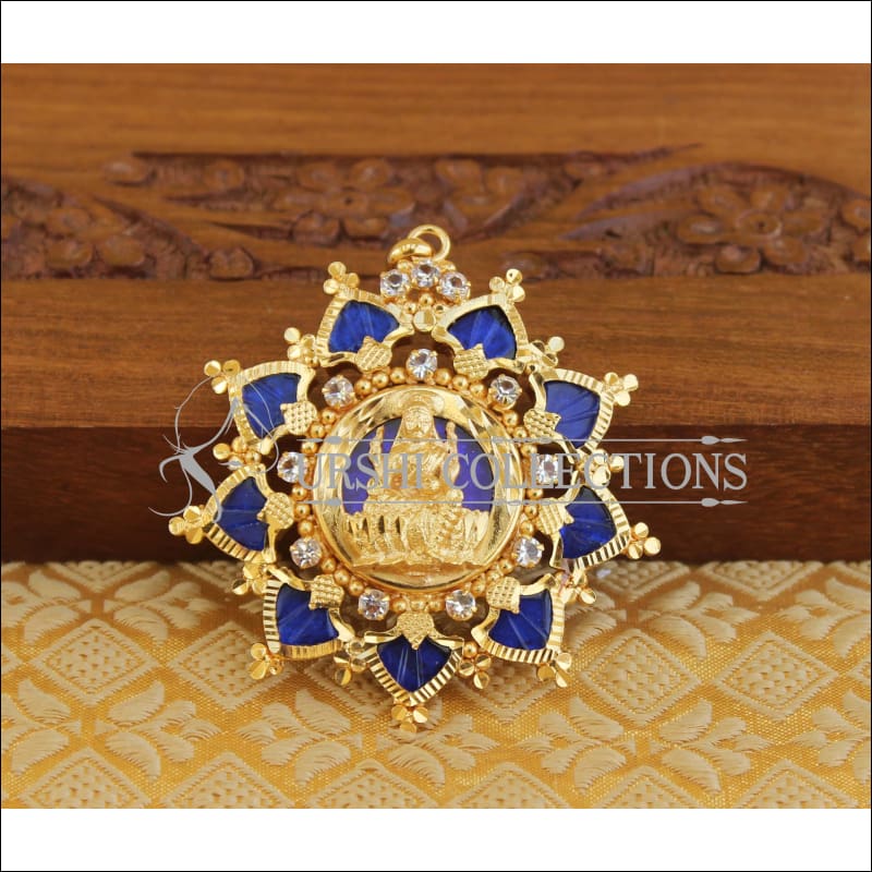 Kerala traditional palakka pendant M1135 - Pendant Set