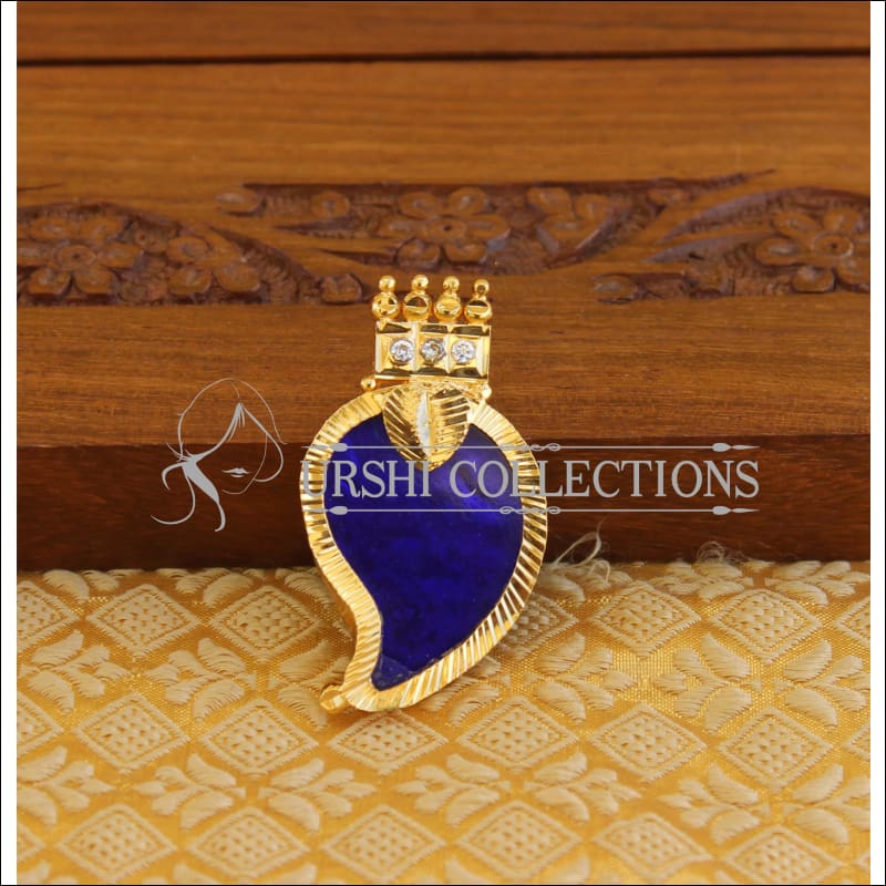 Kerala traditional palakka pendant M1136 - Pendant Set