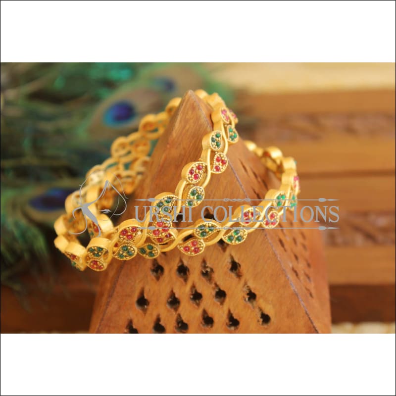 Matte Finish Bangles Set M1612 - 2.4 - Bangles