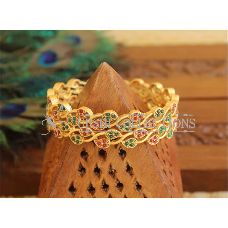 Matte Finish Bangles Set M1612 - Bangles