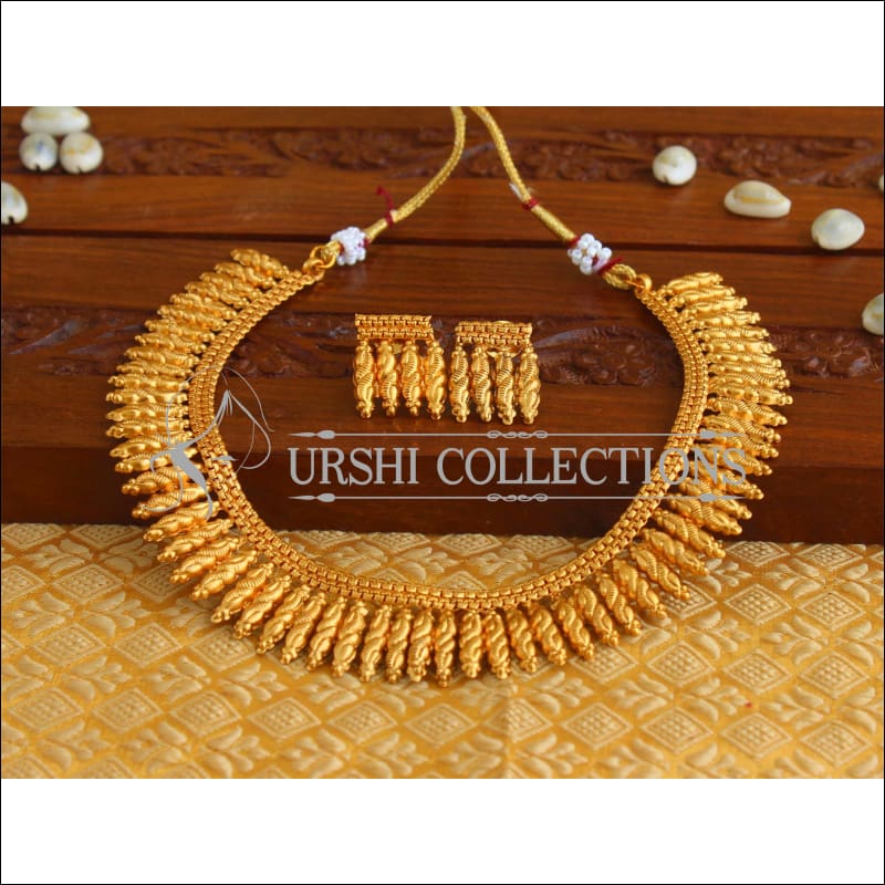 Matte finish necklace M668 - Necklace Set