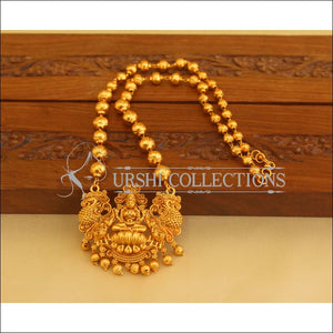 Matte Finish Temple Ball Necklace M3055 - Necklace Set